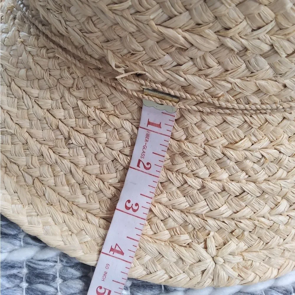 Helen Kaminski Ruffia Curved Rim Hat - Picture 5 of 9
